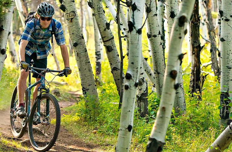 boy trail riding 