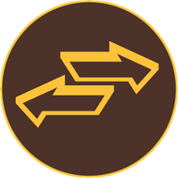 two arrows icon
