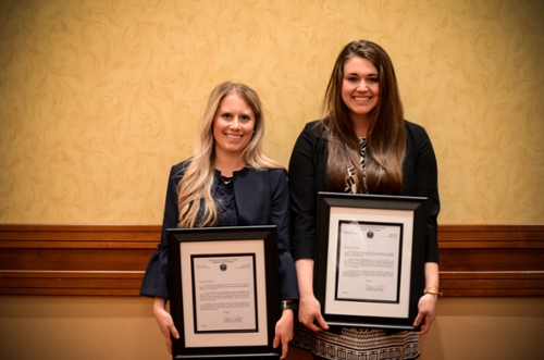 Keeley Cronin and Emily Madden