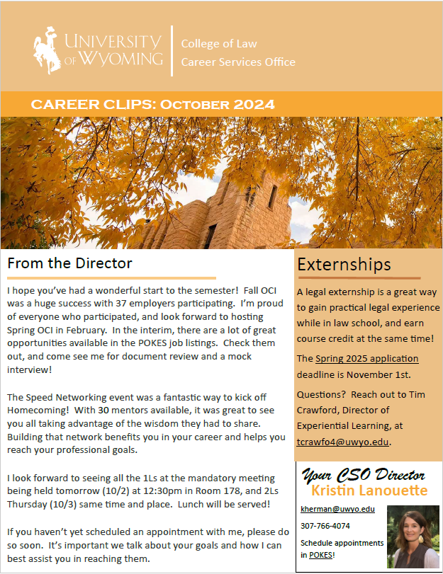 Newsletter October 2024