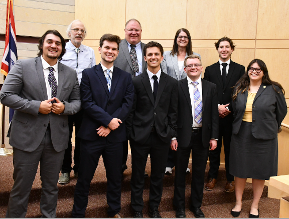 competitors and judges