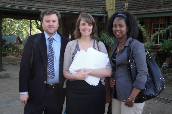 law students on class trip abroad