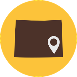 Wyoming Map Icon