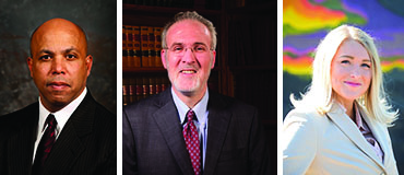 Professor Duff, Judge Simpson, Emily Williams