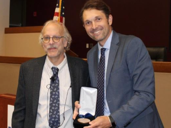 Associate Dean Sam Kalen and Jason Czarnezki at Pace University.