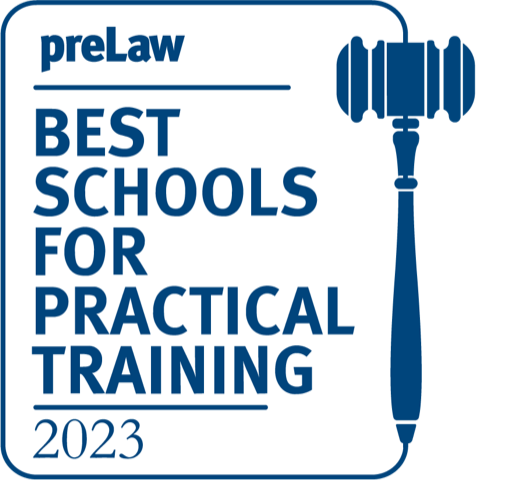 preLaw Best School for Practical Training badge