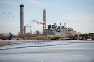 Image of a power plant.