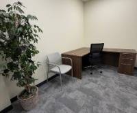 table and chairs in room 126