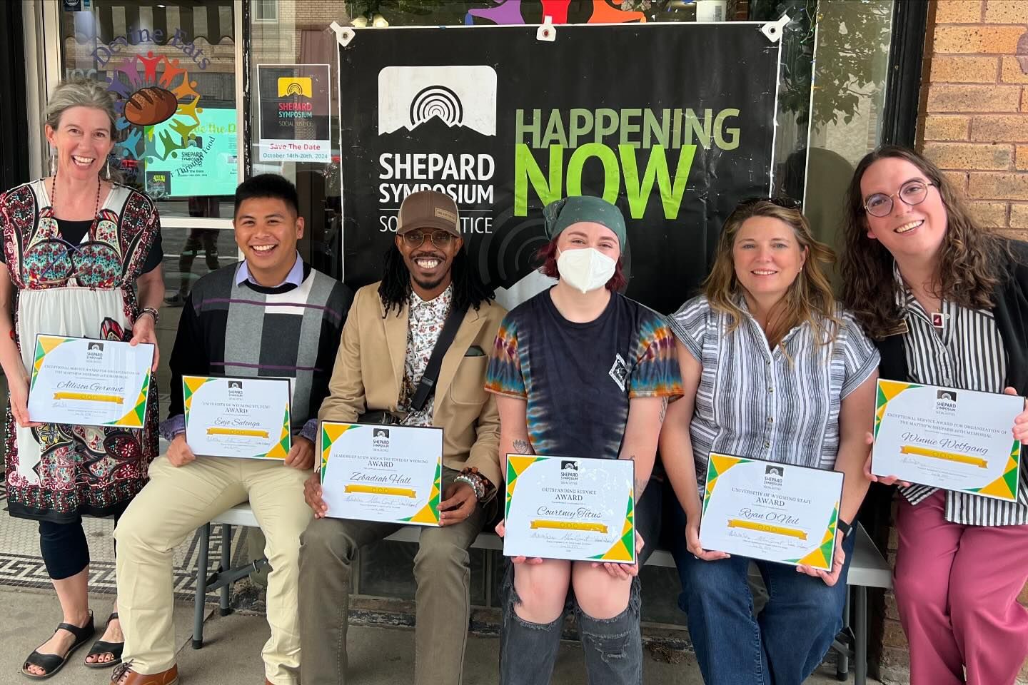 Shepard Symposium on Social Justice (SSSJ) Award Winners