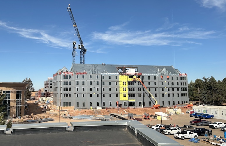Residence hall construction.