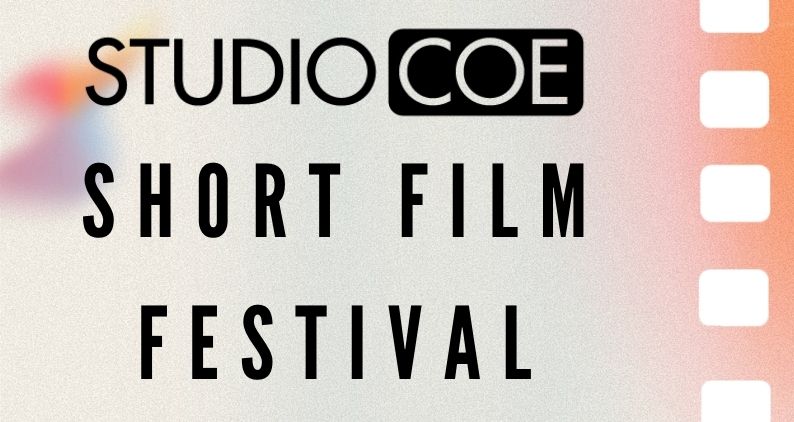 Studio Coe Film Festival graphic (text on decorative image)
