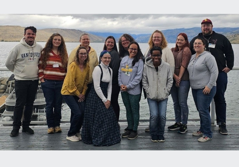 A group of motivated library professionals, including members of UW Libraries, took part in the Wyoming Library Leadership Institute (WLLI) in Pinedale, Wyoming, September 16-18, 2024.