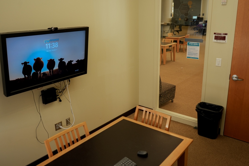 Interior of Coe 215.