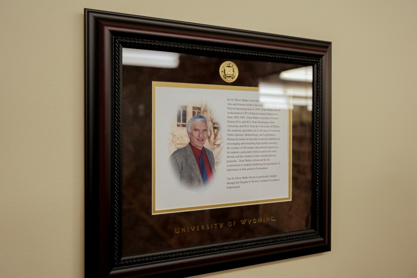 Portrait of B. Oliver Walter.