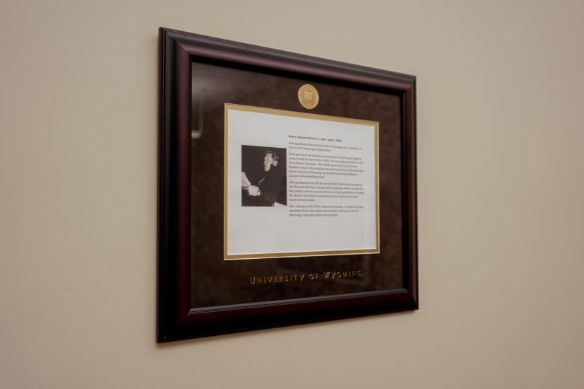 Interior of Coe 310.