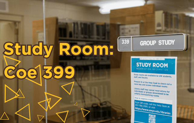 Details of study room 339, located on Level 3 of Coe Library.