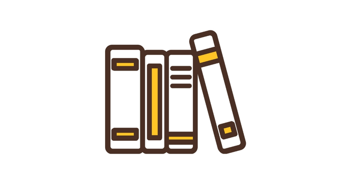 flat icon for course reserves