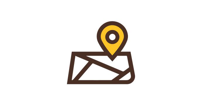 flat icon for maps