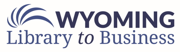 Wyoming Library to Business logo