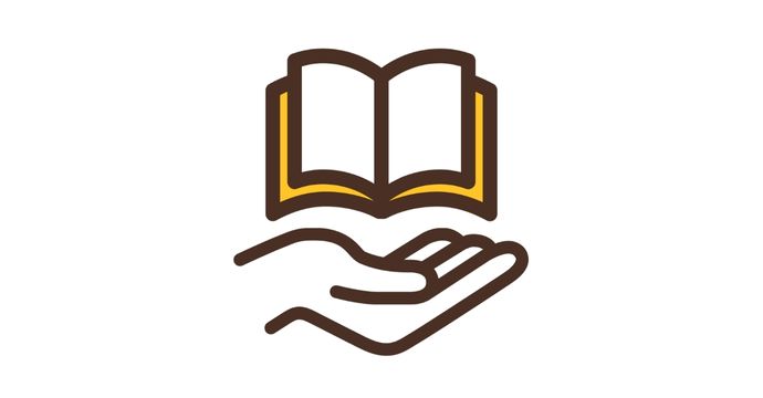 flat icon for borrowing