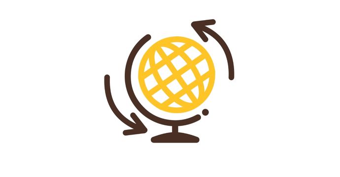 flat icon for interlibrary loan
