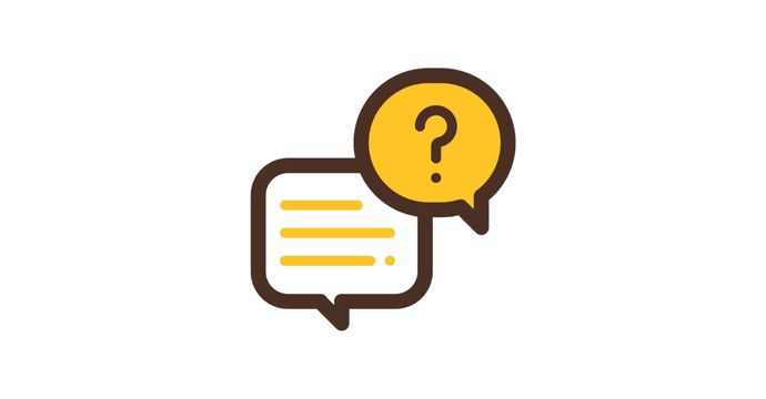 flat icon for requesting