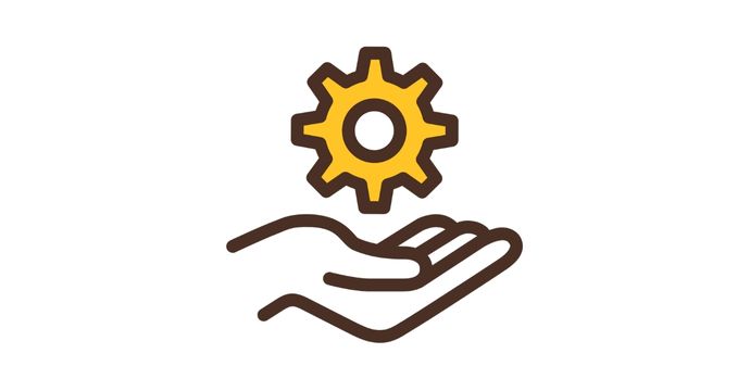 flat icon for services