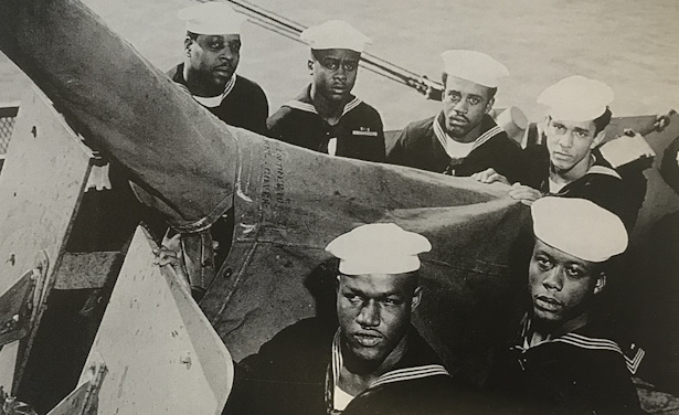 Black U.S. Navy servicemen