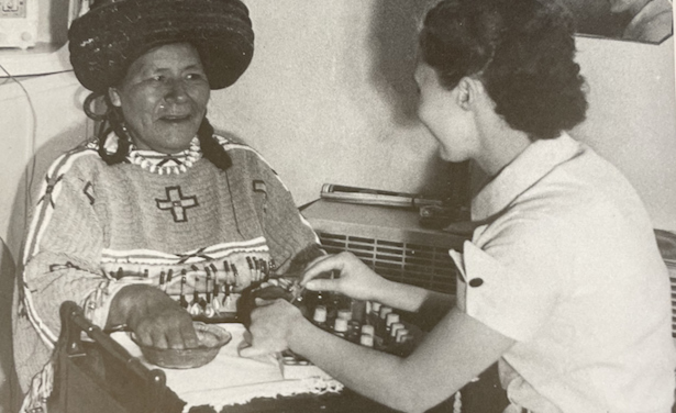 Dakota woman in beauty shop