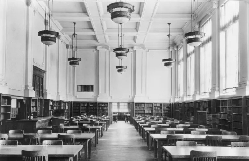 Aven Nelson Building interior.