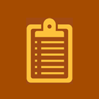 flat clipboard icon