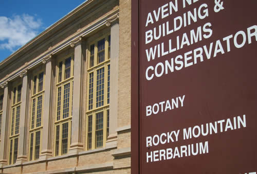 looking at SoutEast corner of Herbarium building