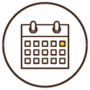 icon of a calendar