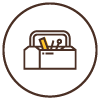 icon of a toolbox