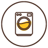 icon of a washing machine