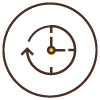 icon of a clock