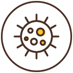 Icon of a covid germ