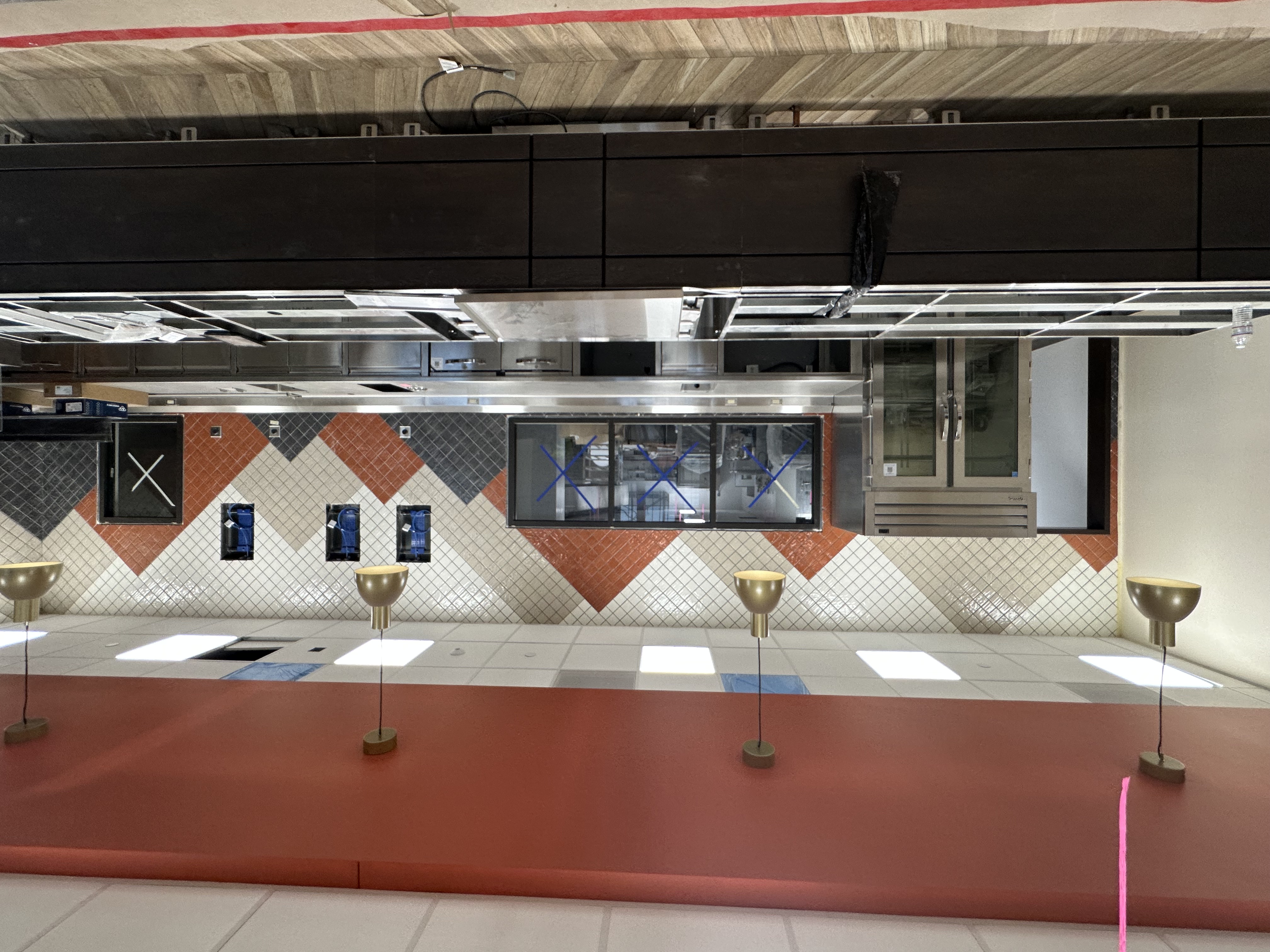 Interior of the Dining Center