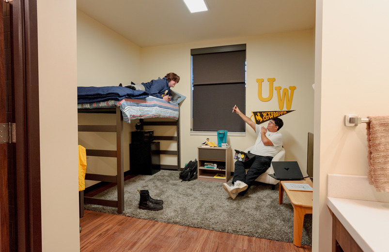 Roommates in Room of North Hall