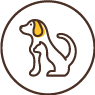 icon of a dog and cat