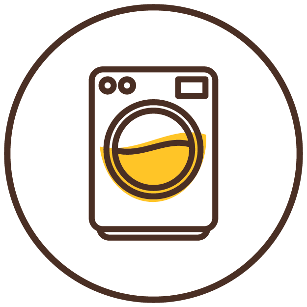 Icon of a washing machine