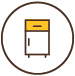 icon of a nightstand