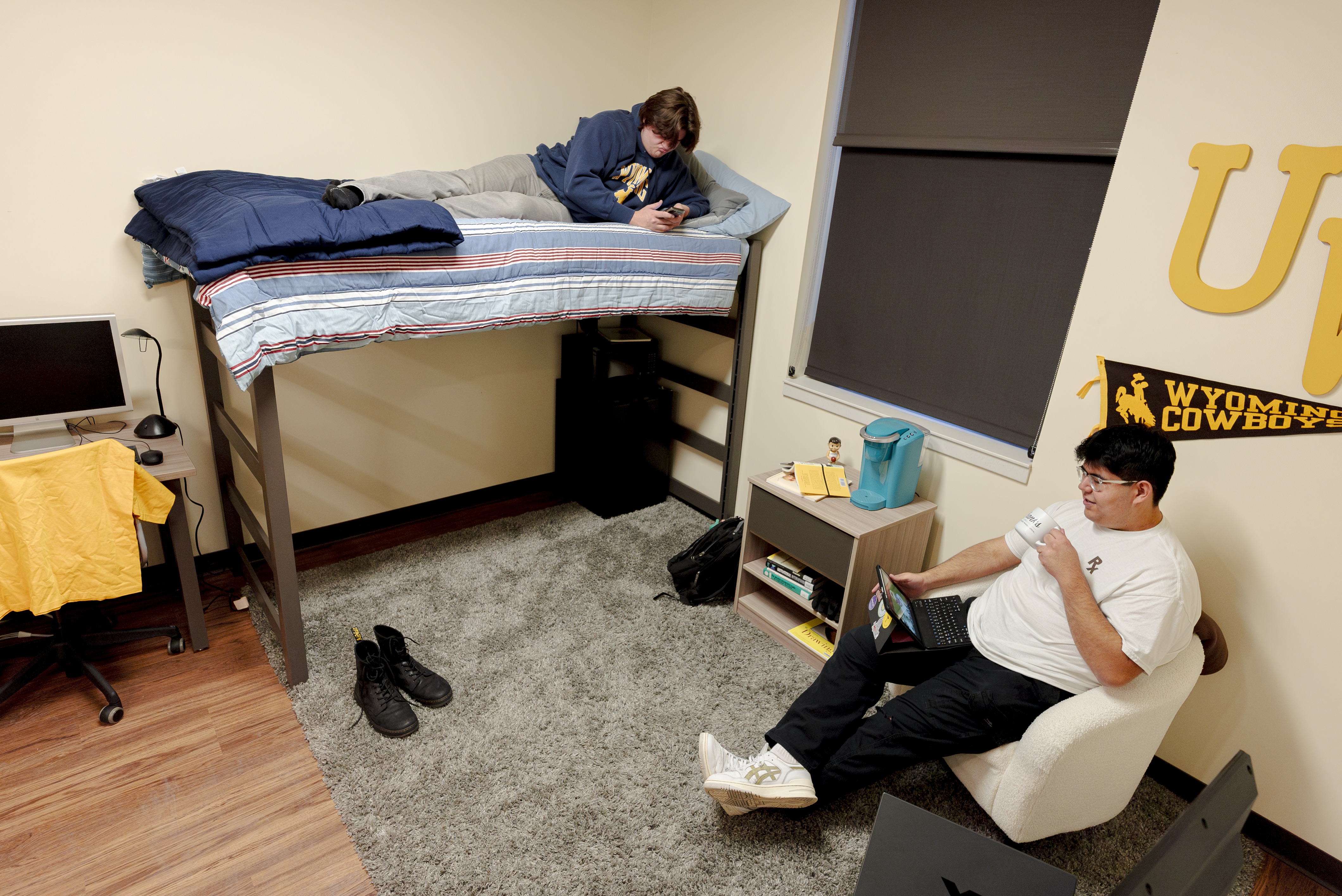 College Students Studying