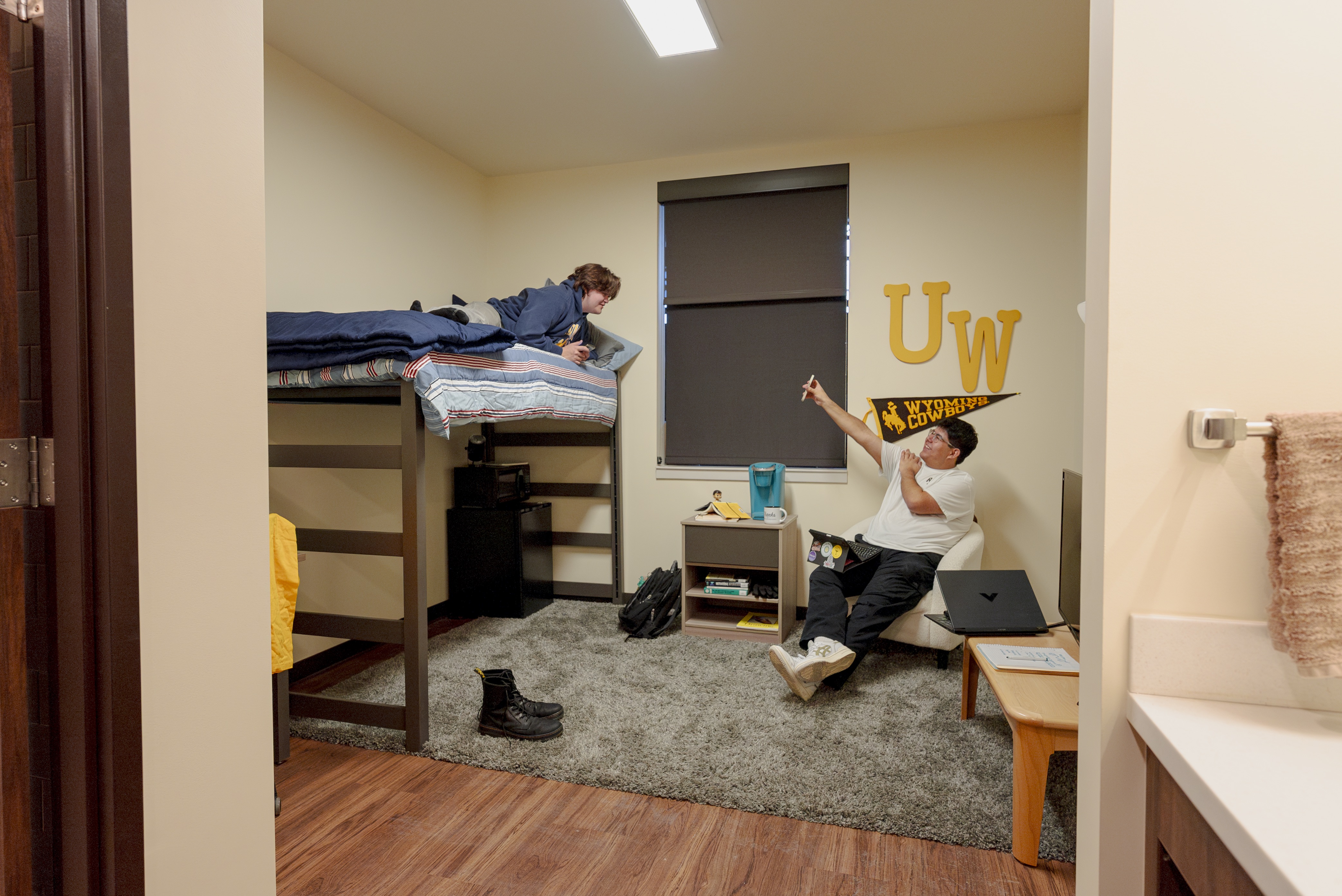 College Students Studying