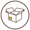 Icon of a moving box