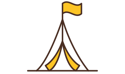 Icon of tent