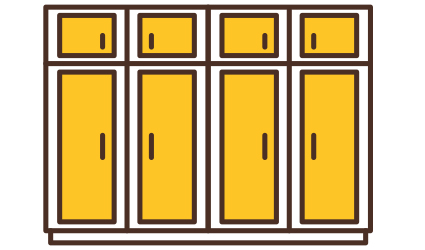 Icon of a closet