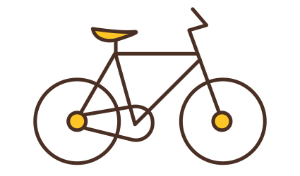 Icon of a bike