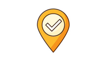 Icon of a location pin