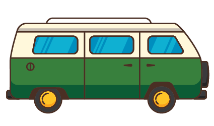 Icon of a green van